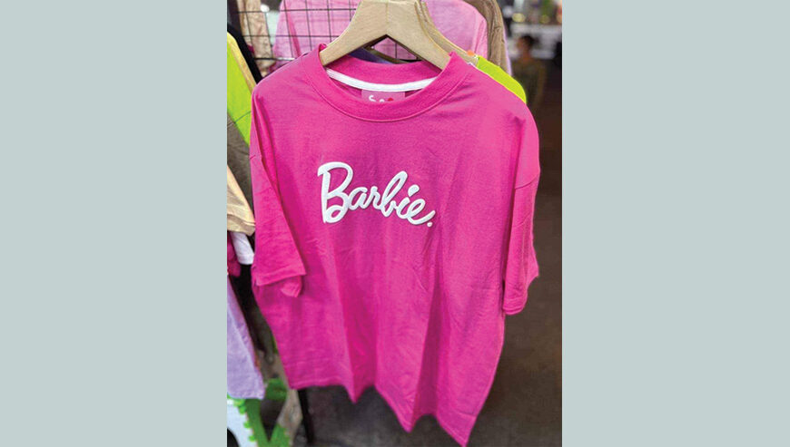 Barbie summer t-shirt.