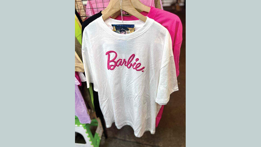 Barbie summer t-shirt.