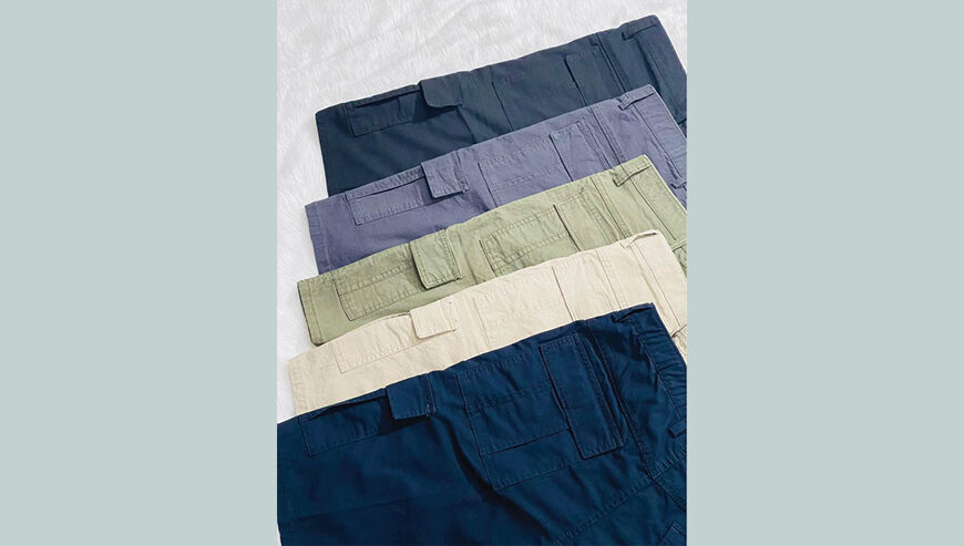 Mens Six Pocket 2,3quater Pant.