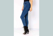 Stylish Denim Full Pant For Ladies