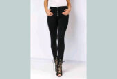 Stylish Denim Full Pant For Ladies