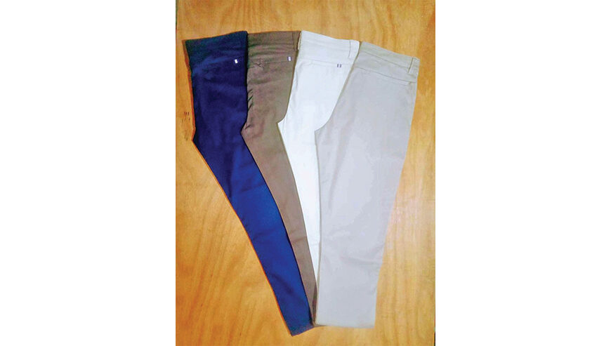 Female stylish pant.