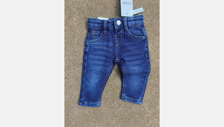 Spandex kids knit denim