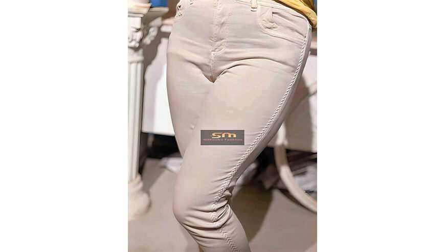 Stylish ladies’ jeans.