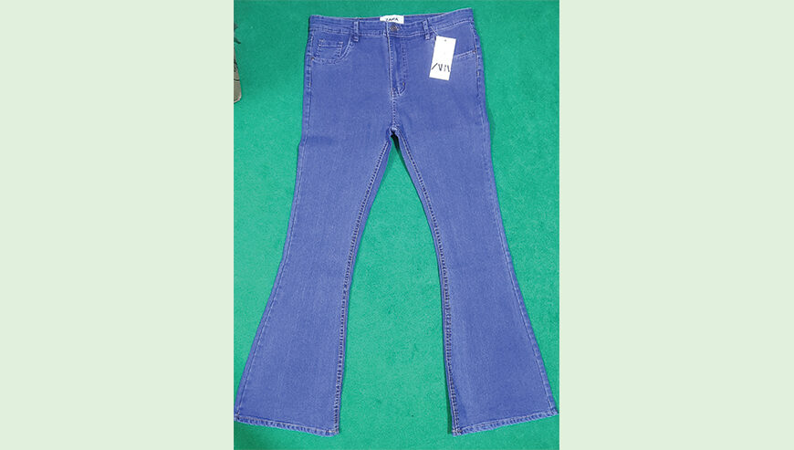 Ladies denim pant Boot cut