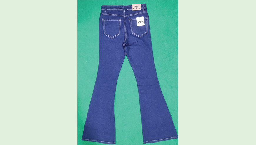 Ladies denim pant Boot cut