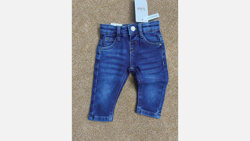 Spandex kids knit denim