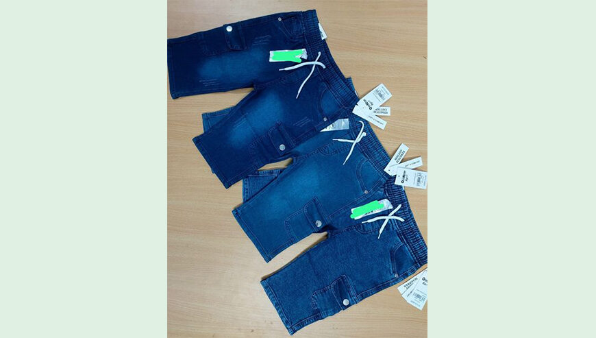 dult Boys export short denim pant