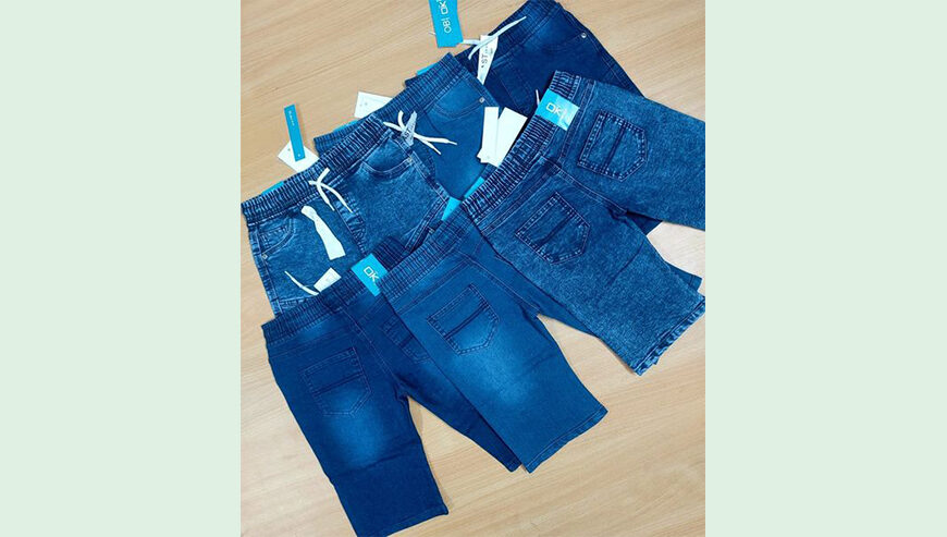 dult Boys export short denim pant