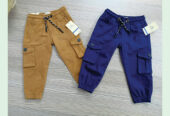 Boys SPANDEX cargo joggers