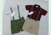 Kids suspender jumpsuit