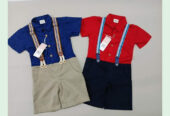 Kids suspender jumpsuit