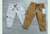 Boys SPANDEX cargo joggers