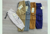 Boys SPANDEX cargo joggers