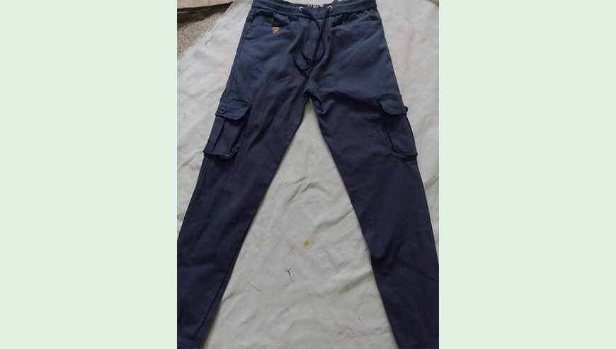 Mens Twill Stretch 4 pockets Joggers