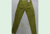 Mens Twill Stretch 4 pockets Joggers