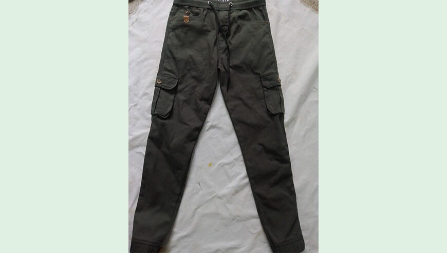 Mens Twill Stretch 4 pockets Joggers