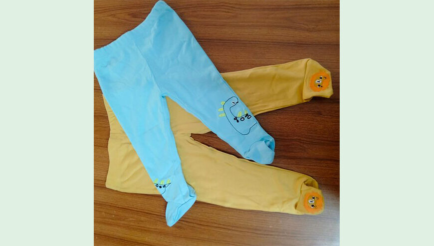 kids leggings with socks