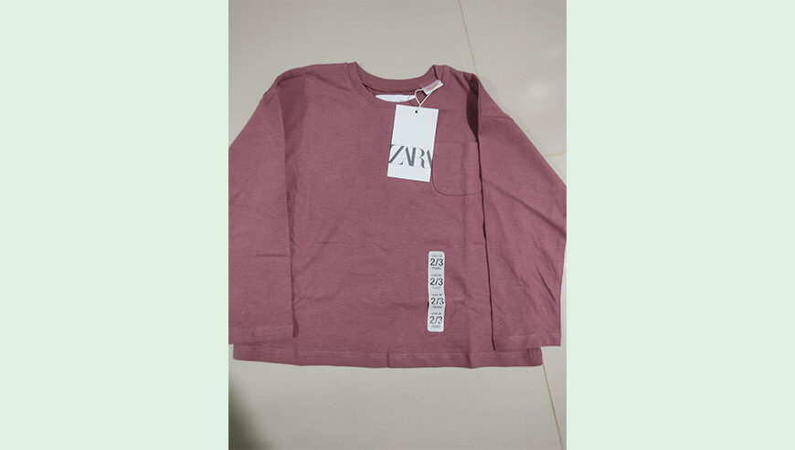 Zara Long & Short T shirt