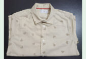 Boy’s Over Fancy All Over Printed short Sleeve cotton shirt