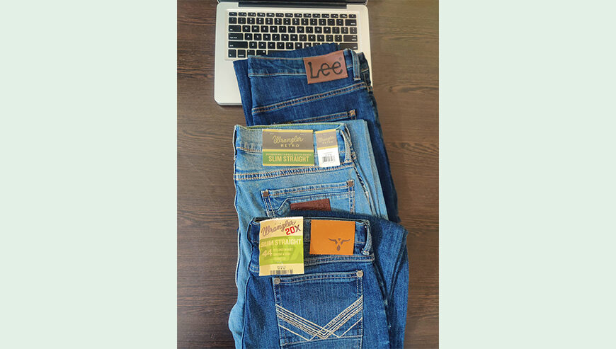 Original Export Denim, Twill & 6 Pocket cargo