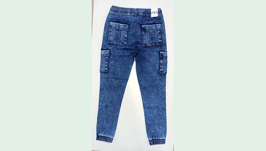 Mens Four & Six Pocket Denim Joggers Pant