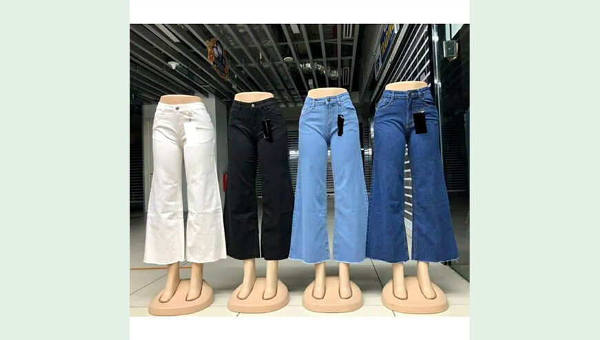 Ladies Skinny fit jeans Ladies But cut jeans Ladies Plazo denim