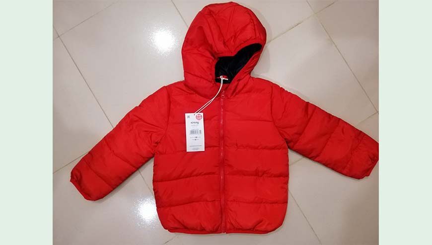 Kids pading jacket