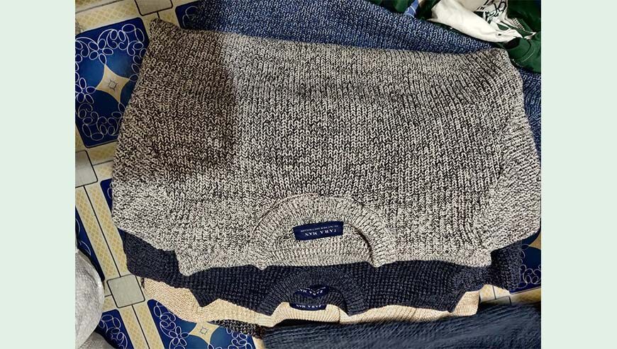 Zara man sweater