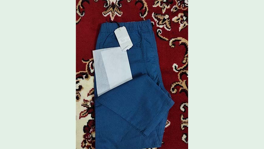 Mens Qc collection exclusive remi-cotton pant.