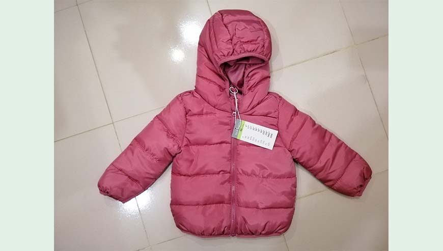 Kids pading jacket