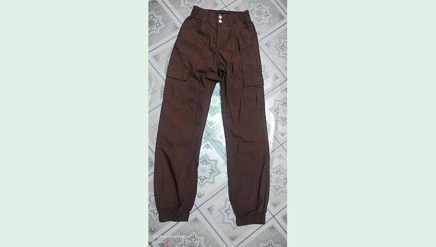 ladies cargo joggers