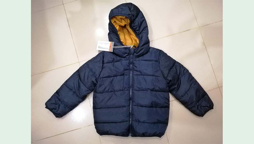 Kids pading jacket