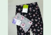 Adult Girl’s lycra cotton sequence piping leggings