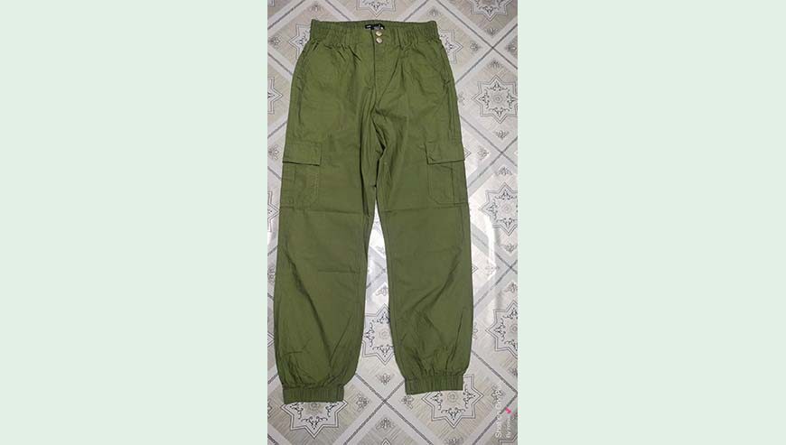 ladies cargo joggers