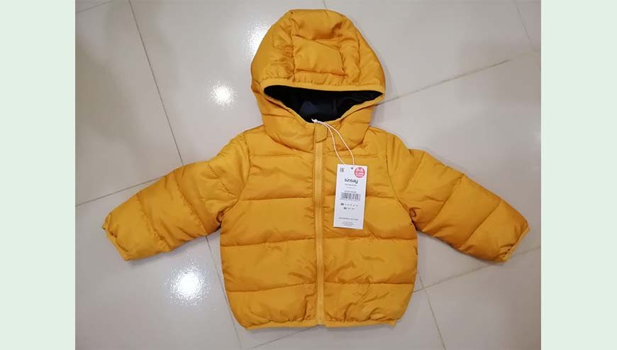 Kids pading jacket