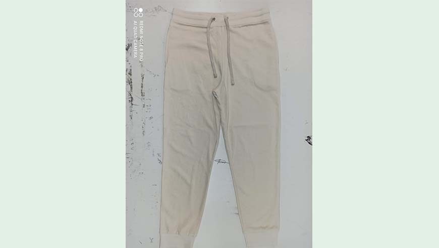 Mens terry trouser