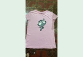 ladies and girls half sleeve t shirt