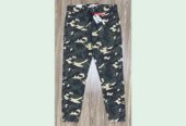 Mens camo joggers