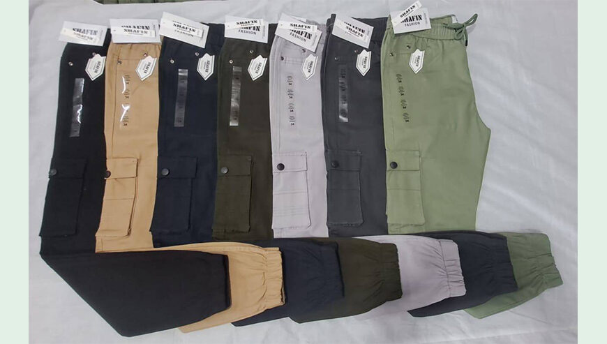 Mens 6 Pocket Cargo Joggers