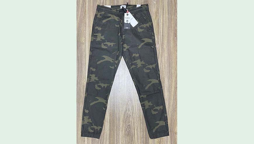 Mens camo joggers