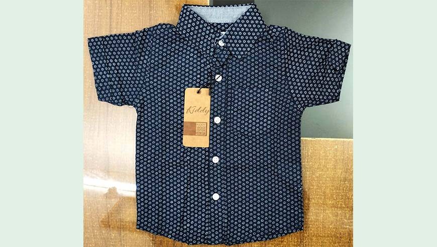 Boys Fancy short sleeve shirt