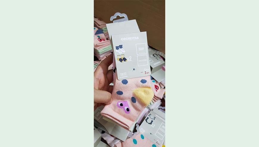 Baby socks available