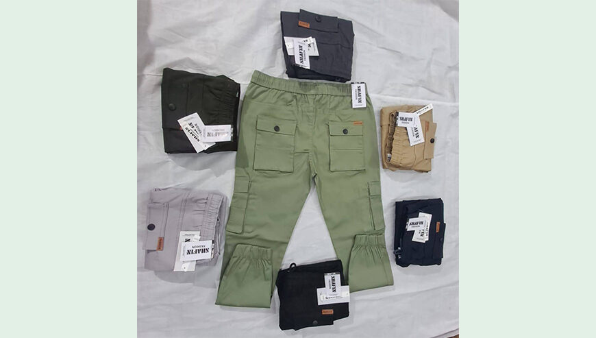 Mens 6 Pocket Cargo Joggers