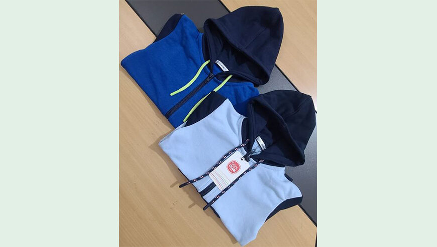 Boys zipper hoodie