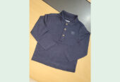 Boys full slv polo