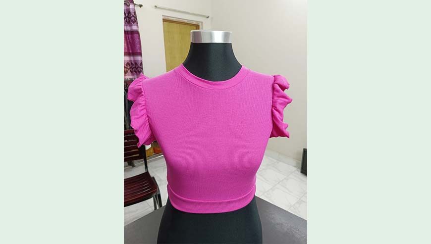 Ladies Fancy Crop Top