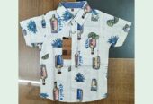 Boys Fancy short sleeve shirt