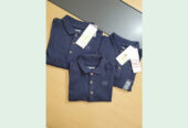 Boys full slv polo