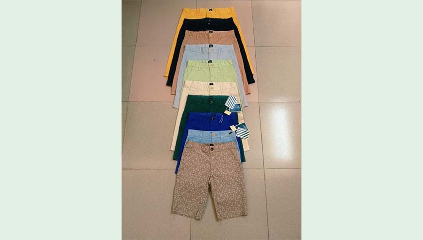 Boys Fancy twill short pant